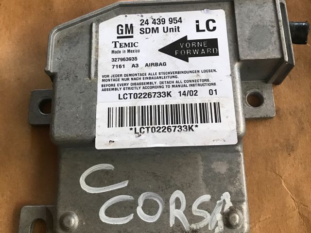 bontott OPEL CORSA C Légzsák Elektronika