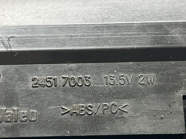 bontott OPEL CORSA C Pótféklámpa