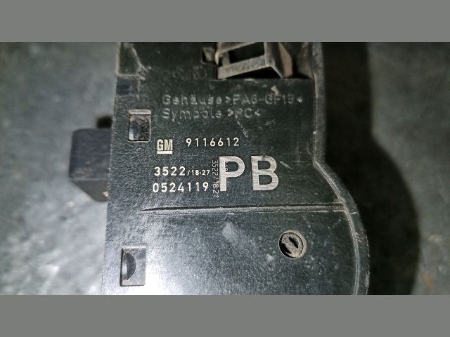 bontott OPEL CORSA C Világítás Kapcsoló