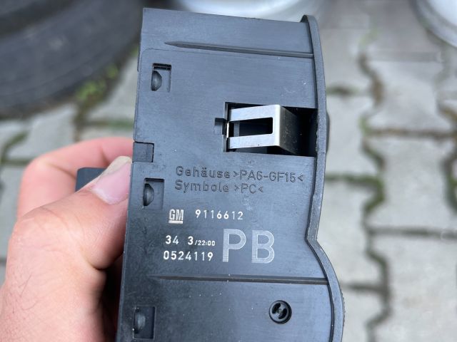 bontott OPEL CORSA C Világítás Kapcsoló