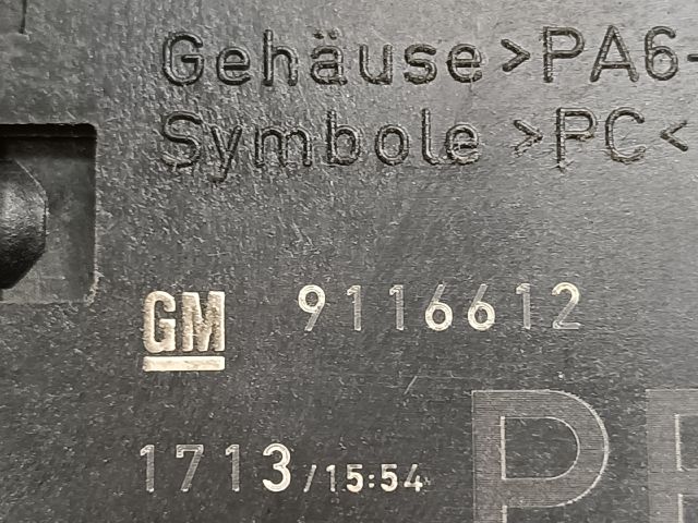 bontott OPEL CORSA C Világítás Kapcsoló