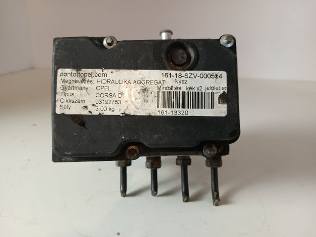 bontott OPEL CORSA D ABS Kocka