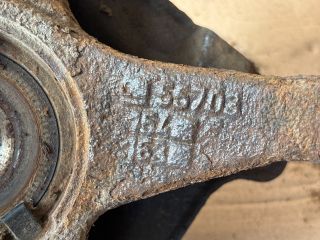 bontott OPEL CORSA D Bal első Csonkállvány Kerékaggyal