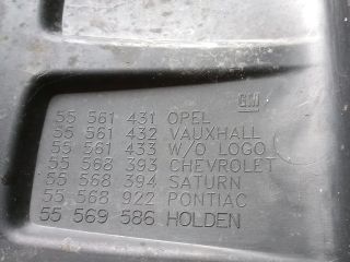 bontott OPEL CORSA D Felső Motorburkolat