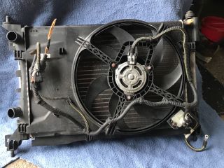 bontott OPEL CORSA D Hűtő Ventilátor(ok), Radiátor(ok) Szett