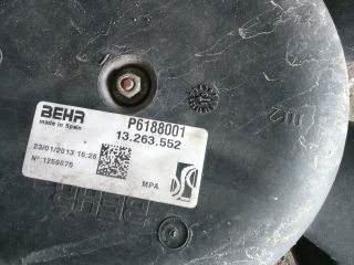 bontott OPEL CORSA D Hűtőventilátor