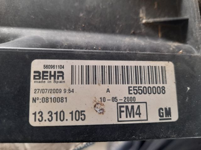 bontott OPEL CORSA D Hűtőventilátor