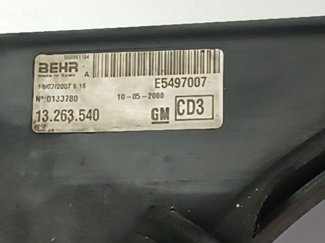 bontott OPEL CORSA D Hűtőventilátor