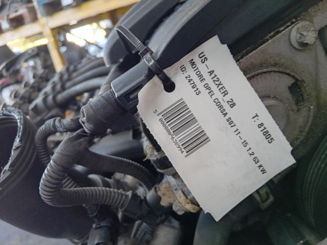 bontott OPEL CORSA D Komplett Motor (Segédberendezésekkel)