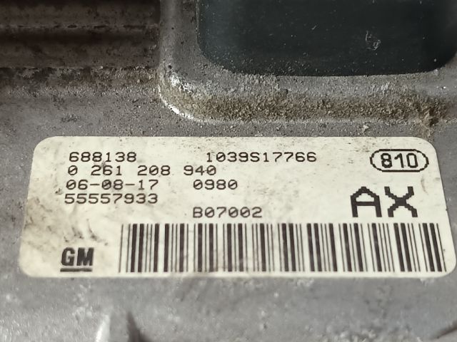 bontott OPEL CORSA D Motorvezérlő