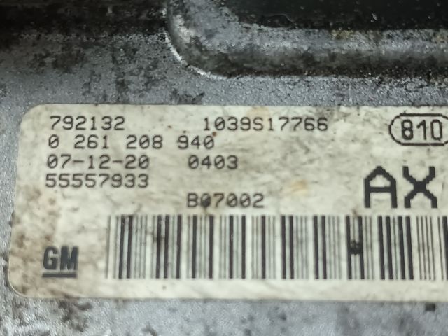 bontott OPEL CORSA D Motorvezérlő