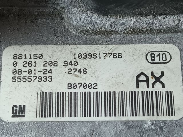 bontott OPEL CORSA D Motorvezérlő