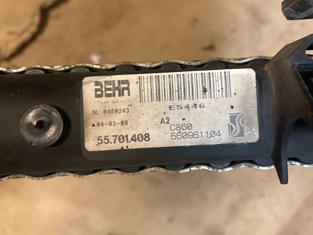 bontott OPEL CORSA D Vízhűtő Radiátor (Klímás)