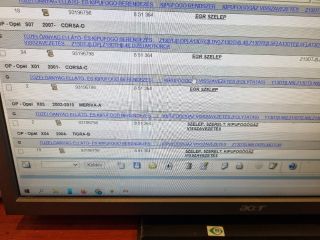 bontott OPEL CORSA D EGR / AGR Szelep