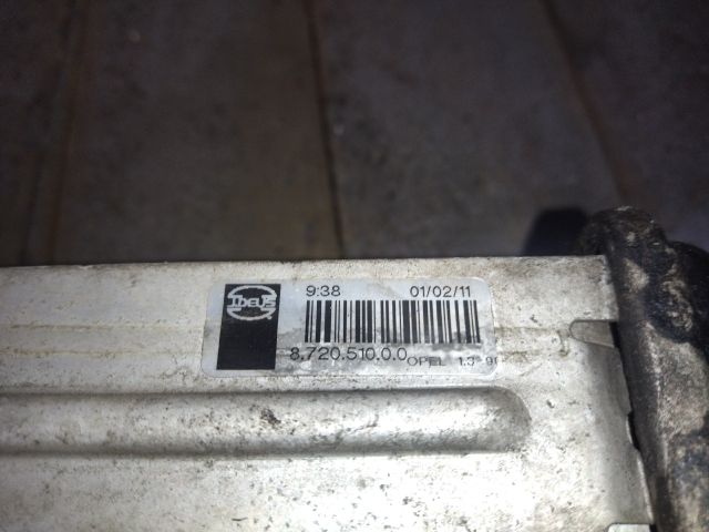 bontott OPEL CORSA D Intercooler