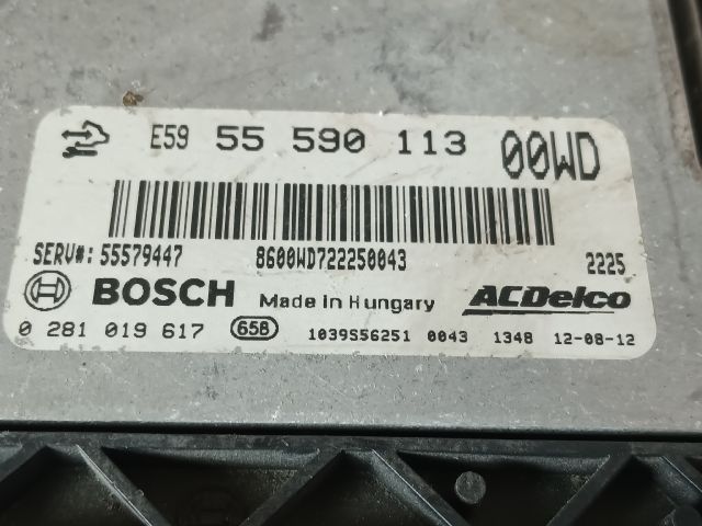 bontott OPEL CORSA D Motorvezérlő