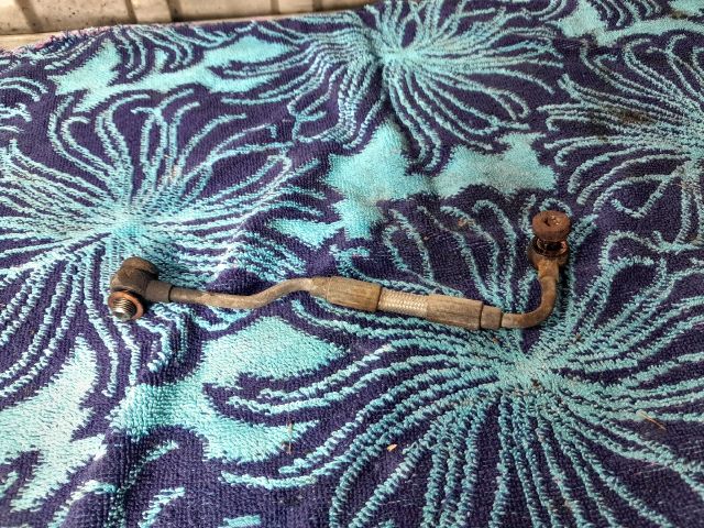 bontott OPEL CORSA D Turbó Olajcső