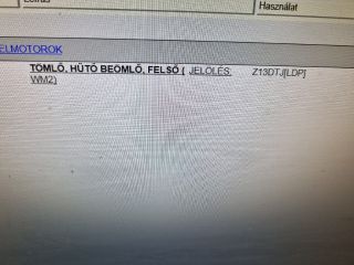 bontott OPEL CORSA D Vízcső