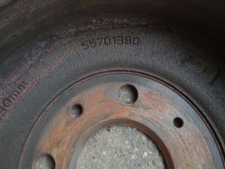 bontott OPEL CORSA D Hátsó Fékdob