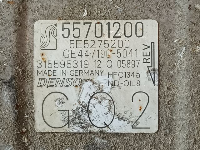 bontott OPEL CORSA D Klímakompresszor