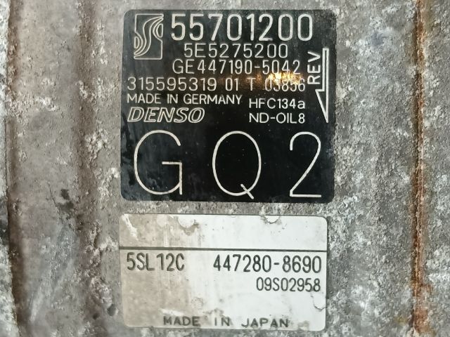 bontott OPEL CORSA D Klímakompresszor