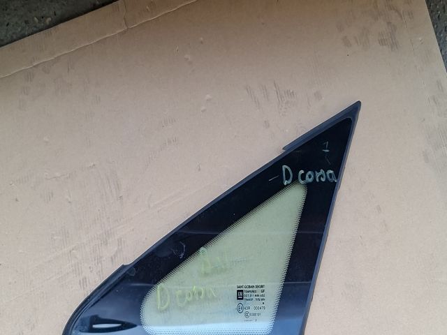 bontott OPEL CORSA D Bal A Oszlop Oldalablak Üveg