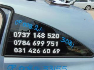 bontott OPEL CORSA D Bal C Oszlop Oldalablak Üveg