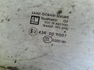 bontott OPEL CORSA D Bal első Ablak