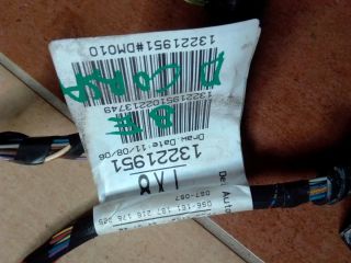 bontott OPEL CORSA D Bal első Ajtó Kábelköteg