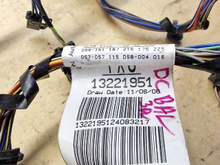 bontott OPEL CORSA D Bal első Ajtó Kábelköteg