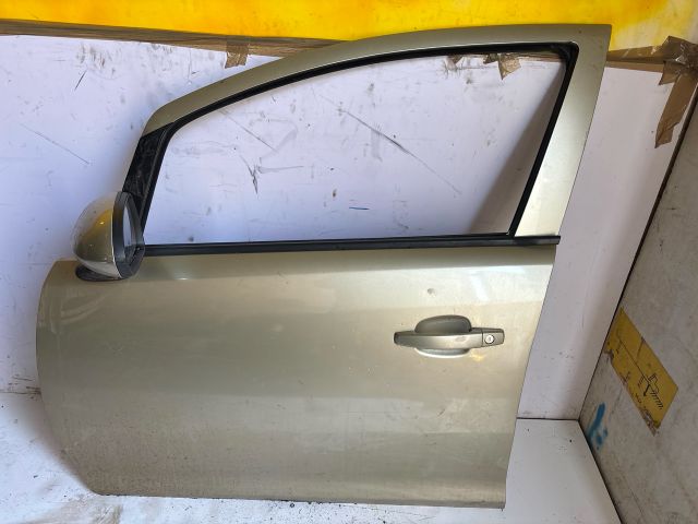 bontott OPEL CORSA D Bal első Ajtó (Üres lemez)