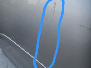 bontott OPEL CORSA D Bal első Ajtó (Üres lemez)