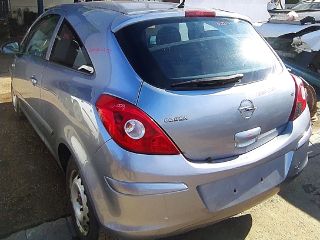 bontott OPEL CORSA D Bal első Ajtó (Üres lemez)