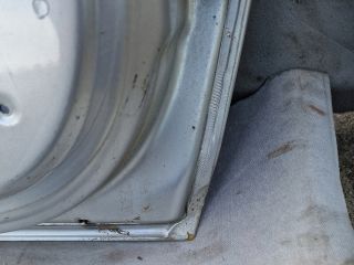 bontott OPEL CORSA D Bal első Ajtó (Üres lemez)