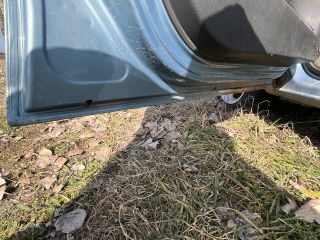 bontott OPEL CORSA D Bal első Ajtó (Üres lemez)