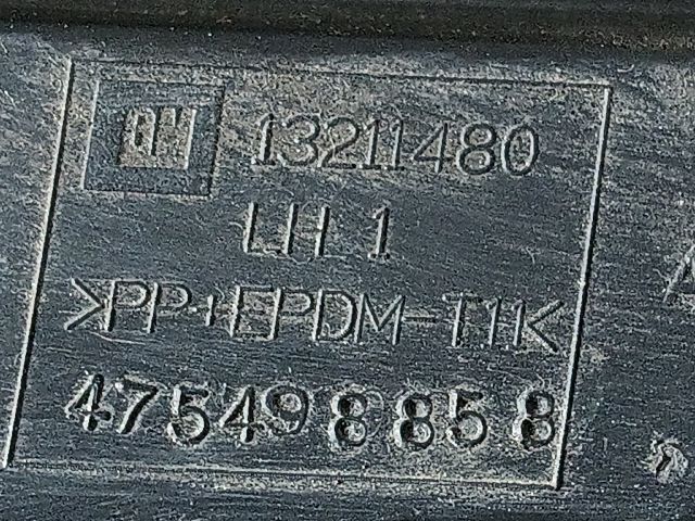 bontott OPEL CORSA D Bal első Lökhárító Vakborítás