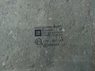 bontott OPEL CORSA D Bal hátsó Ablak