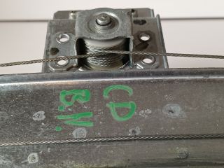 bontott OPEL CORSA D Bal hátsó Ablakemelő Szerkezet (Mechanikus)