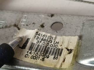 bontott OPEL CORSA D Bal hátsó Ablakemelő Szerkezet (Mechanikus)