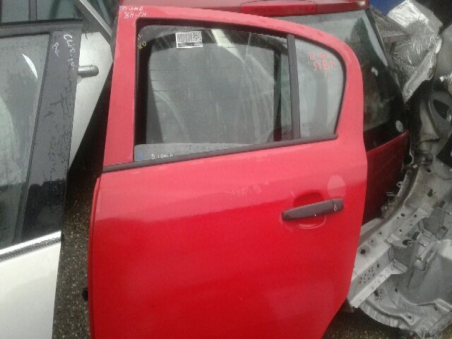 bontott OPEL CORSA D Bal hátsó Ajtó (Részeivel)