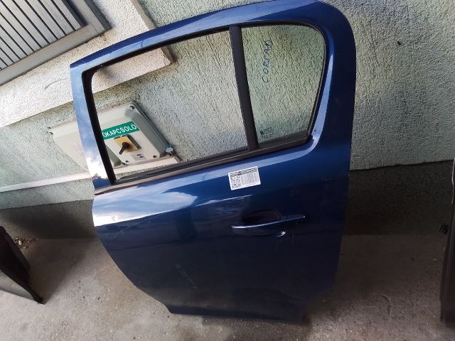 bontott OPEL CORSA D Bal hátsó Ajtó (Részeivel)