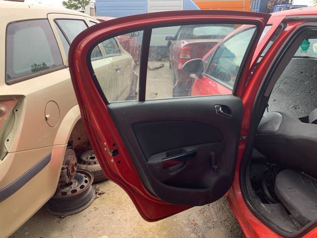 bontott OPEL CORSA D Bal hátsó Ajtó (Üres lemez)