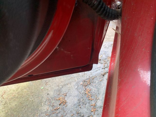 bontott OPEL CORSA D Bal hátsó Ajtó (Üres lemez)