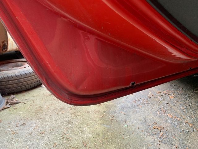 bontott OPEL CORSA D Bal hátsó Ajtó (Üres lemez)