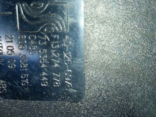 bontott OPEL CORSA D Bal hátsó Biztonsági Öv Csat