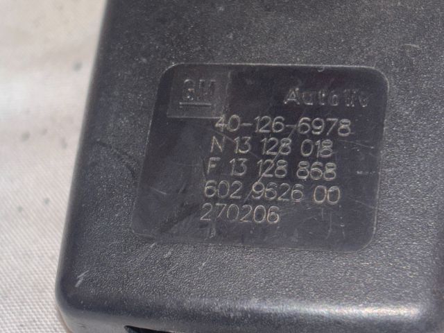 bontott OPEL CORSA D Bal hátsó Biztonsági Öv Csat