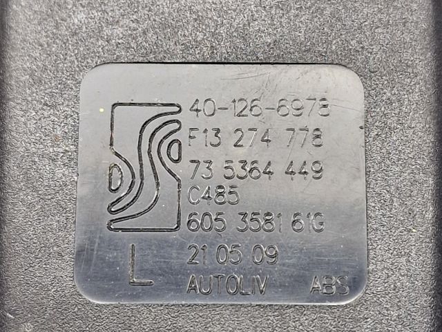 bontott OPEL CORSA D Bal hátsó Biztonsági Öv Csat