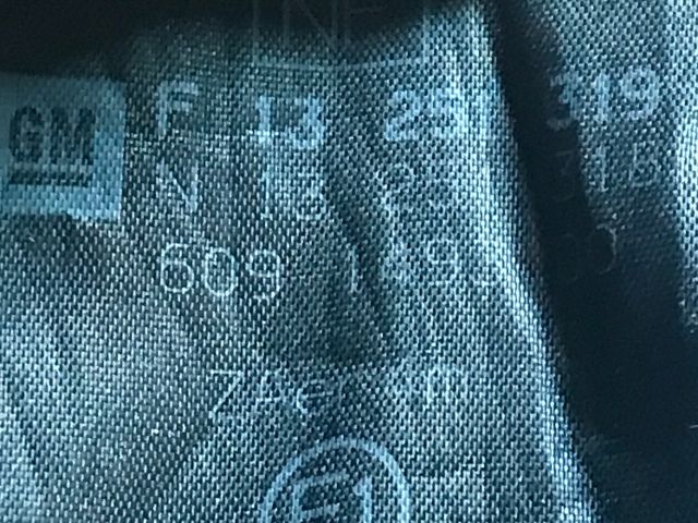 bontott OPEL CORSA D Bal hátsó Biztonsági Öv