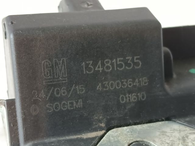 bontott OPEL CORSA D Csomagtérajtó Zárszerkezet