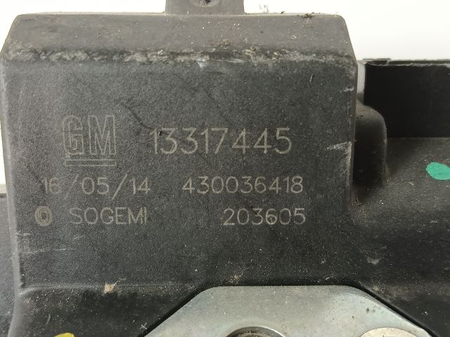 bontott OPEL CORSA D Csomagtérajtó Zárszerkezet